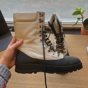 Vagabond White Leather SnowBoots 38